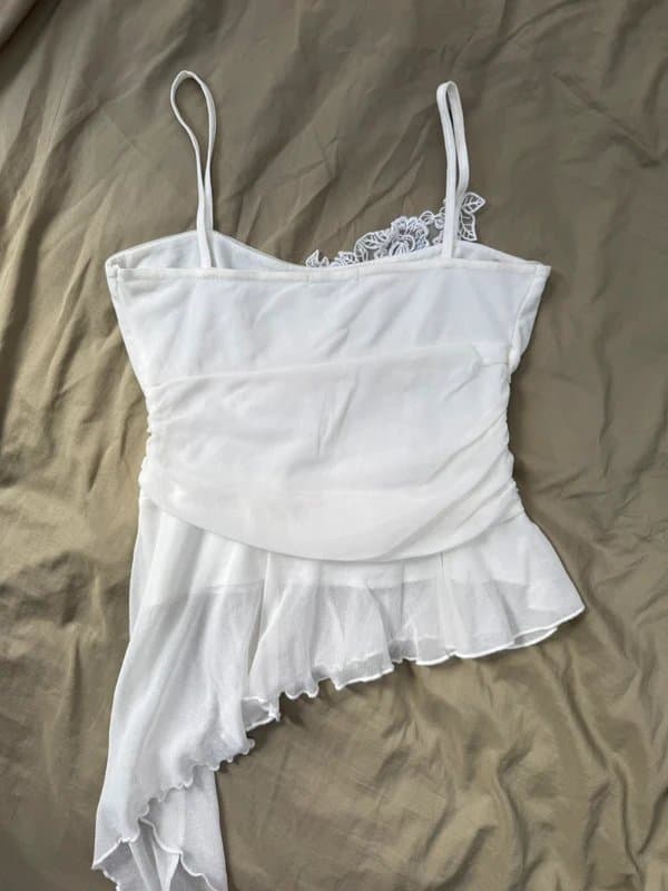 mk one fairy flowy whimsical cami top
