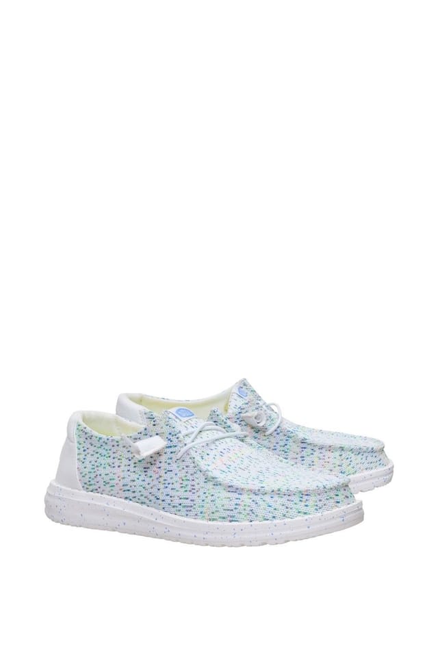 Hey Dude Hey Dude Women's Wendy Stretch Speckle in White - 3