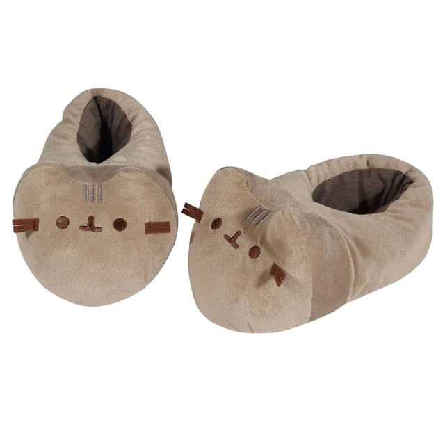 Pusheen Pusheen Men's Plain Natural Slippers - 2