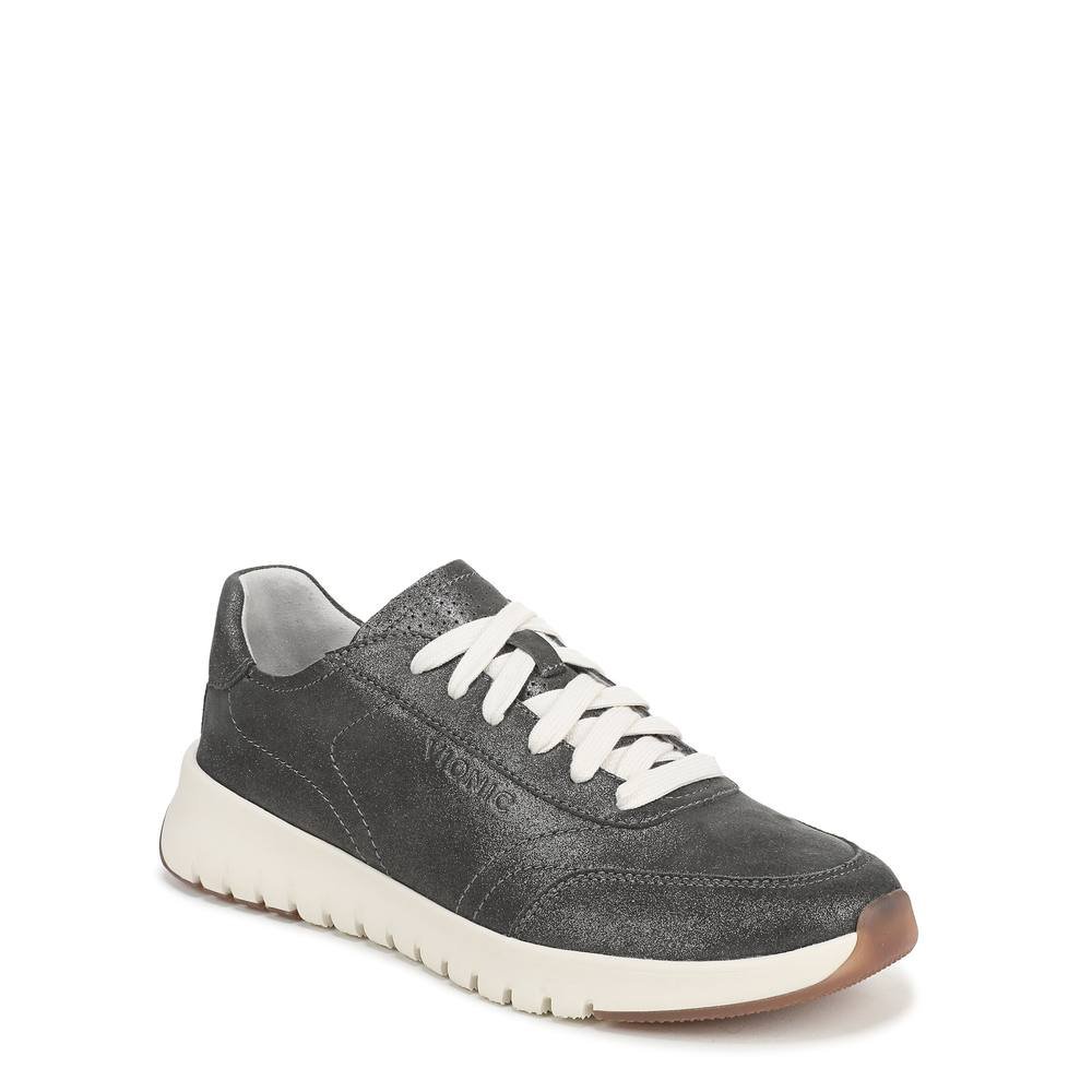 Vionic Vionic Women's Uptown Sneaker Trainers in Metallic Silver - 2