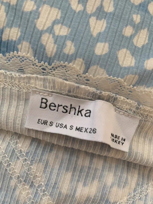 Bershka Bershka Blue Cami