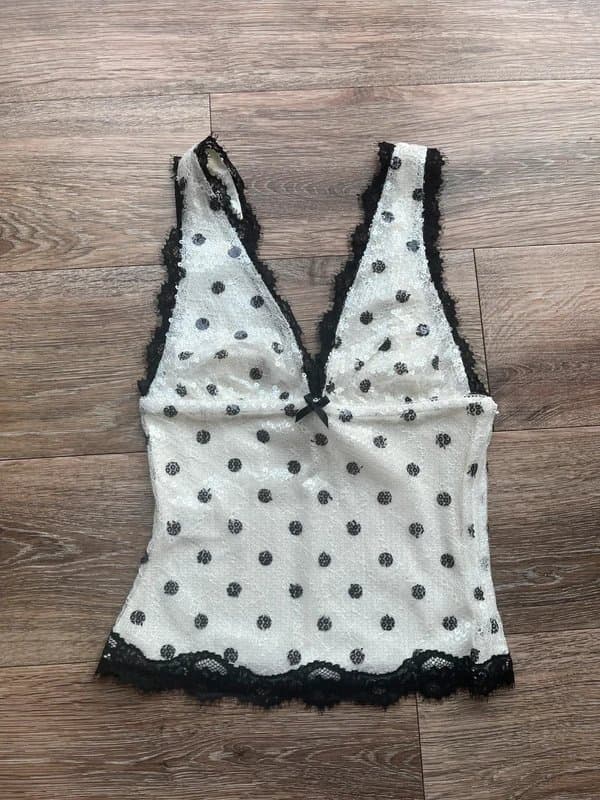Bershka Sequin top