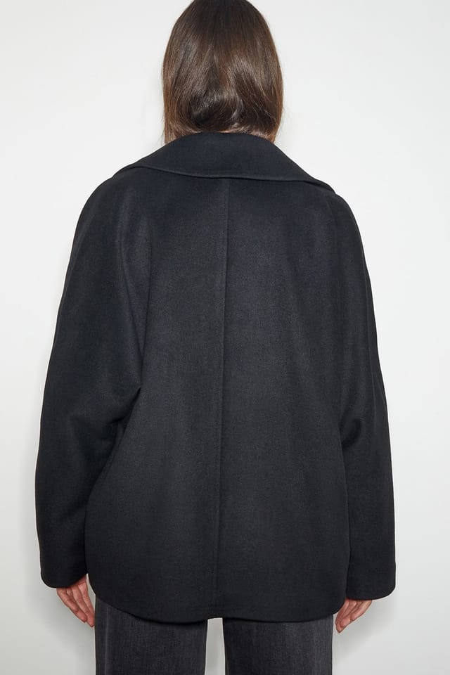 Monsoon Monsoon Women's Didi Dolman Sleeve Coat Black - 3