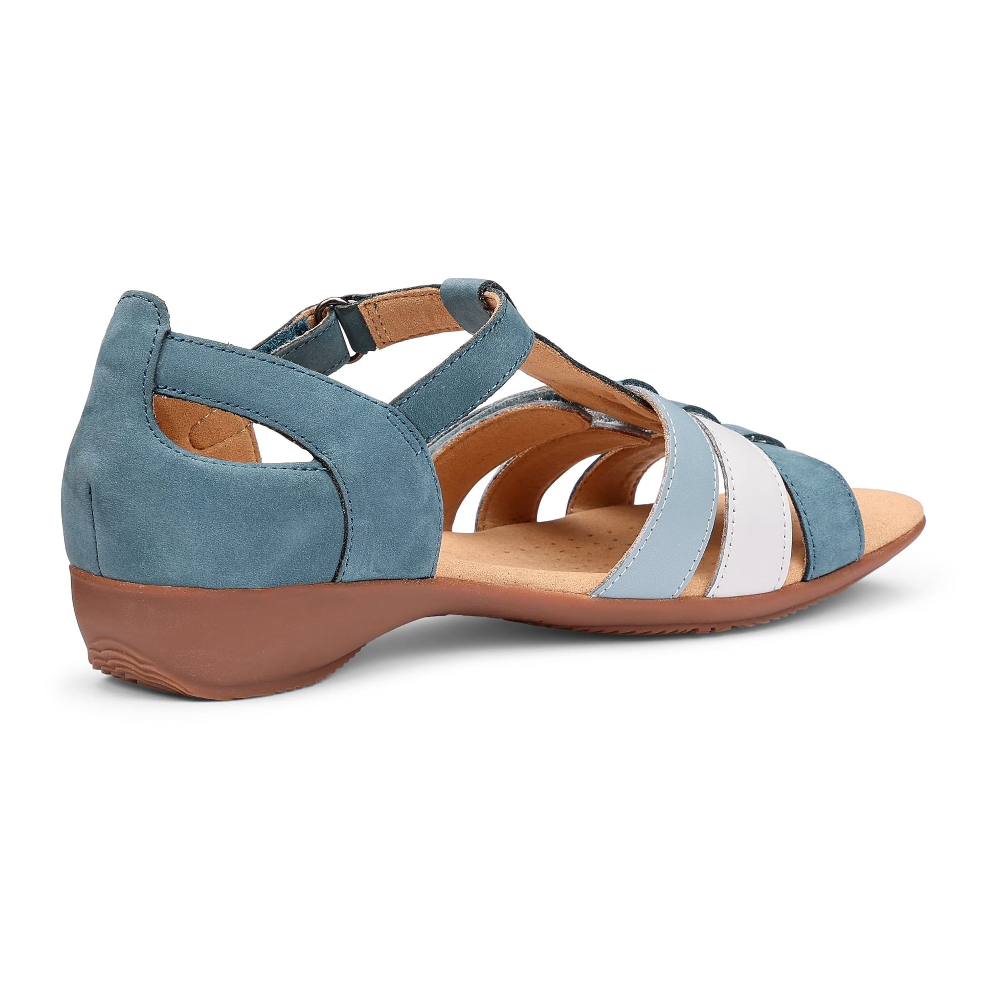 Hotter Hotter Women's 'Solei' Gladiator Sandals in Teal - 4