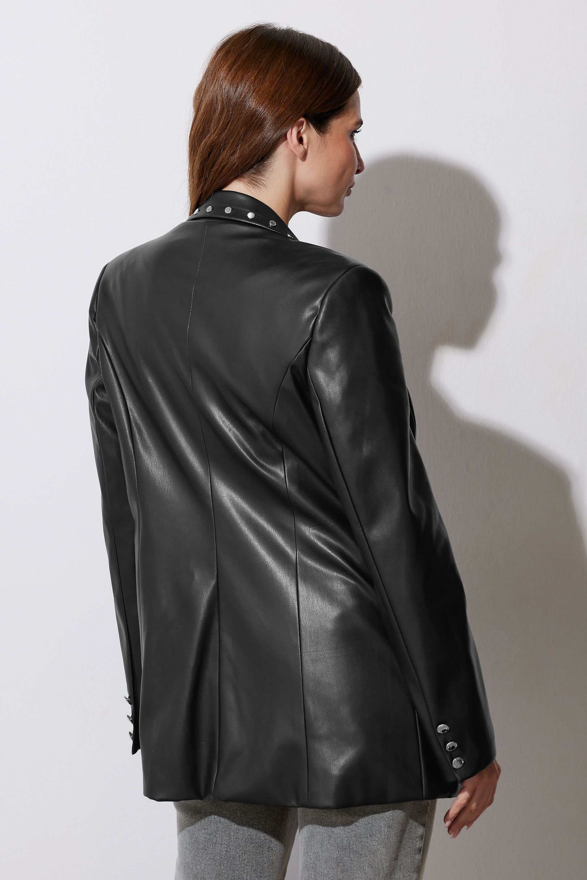 Star By Julien Macdonald Star by Julien Macdonald Women's Faux Leather Jacket in Black - 4