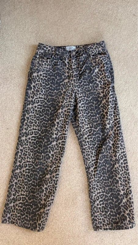 New Look Leopard print jeans