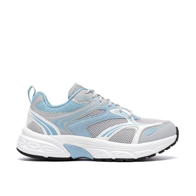 Clarks Clarks Women's Axcel Walk Light Blue Combination Trainers - 3