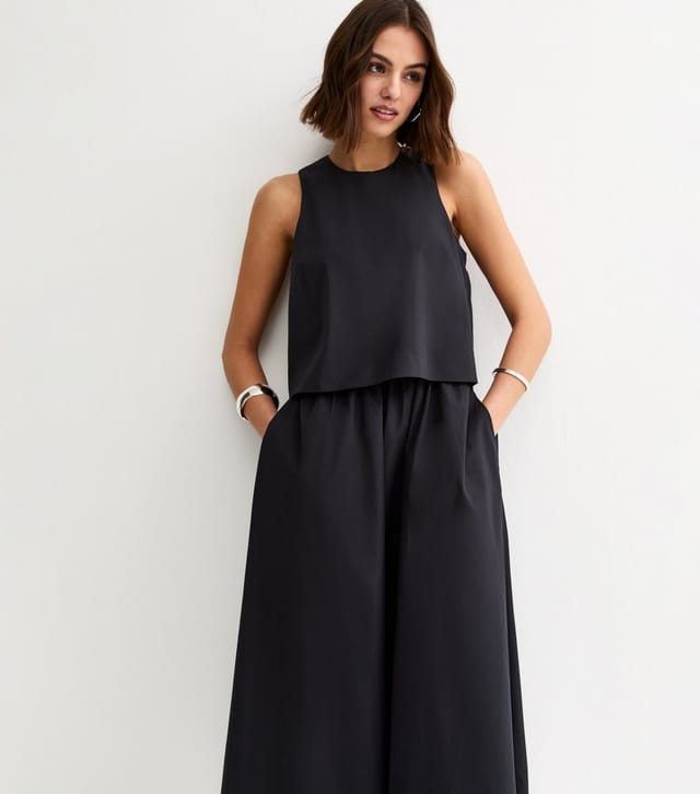 New Look Women's Black Layered Sleeveless Midi Dress New Look - 2