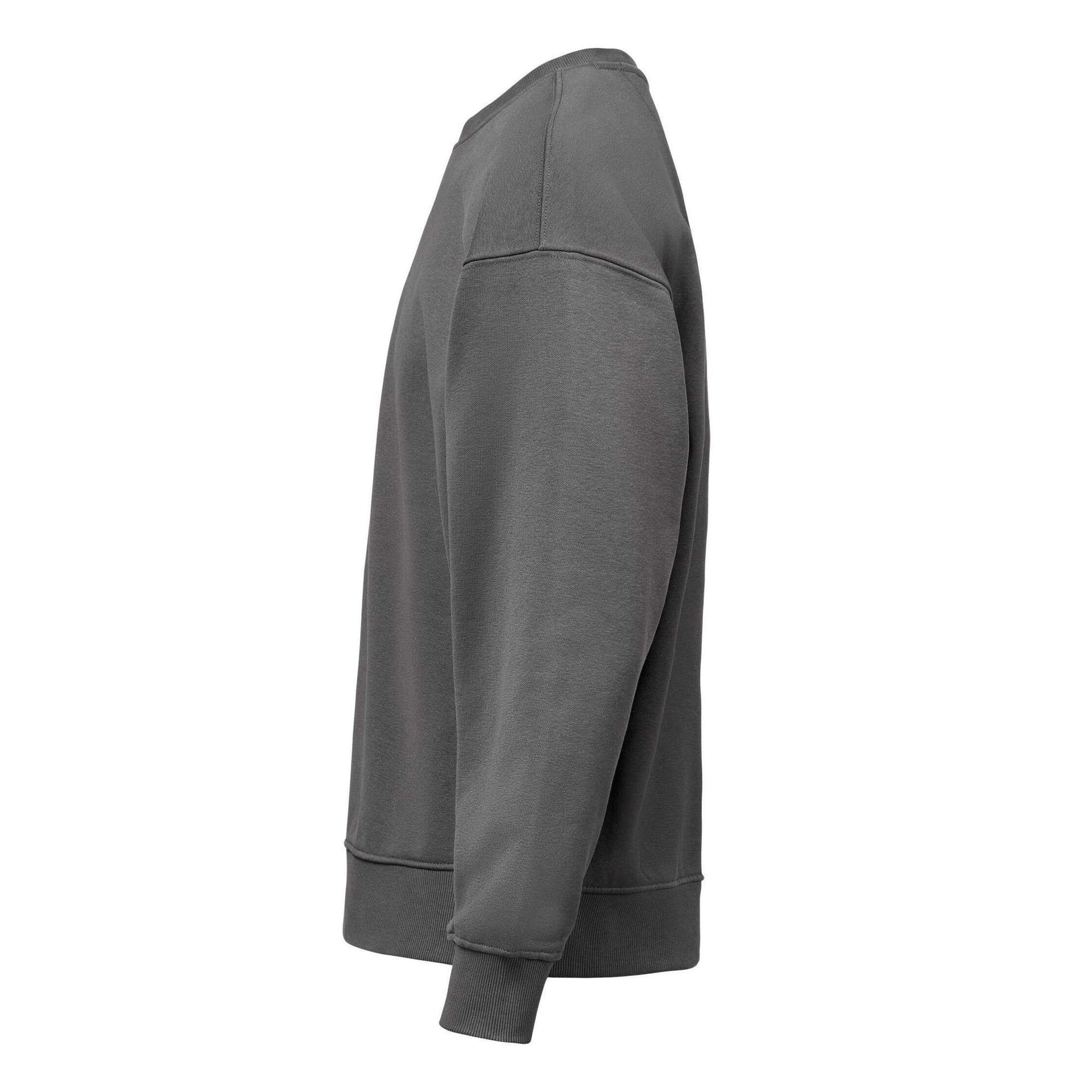 Untagged Movement Untagged Movement Men's Crew Neck Loose Fit Sweatshirt in Charcoal - 4