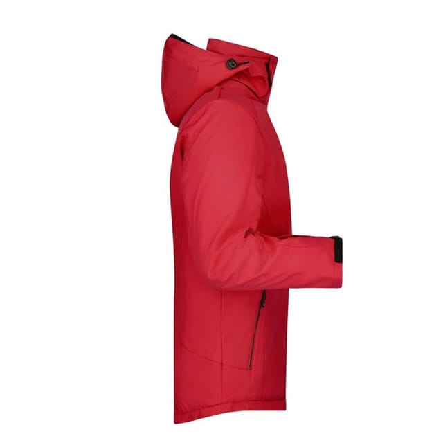 James and Nicholson James and Nicholson Men's Wintersport Jacket in Red - 3