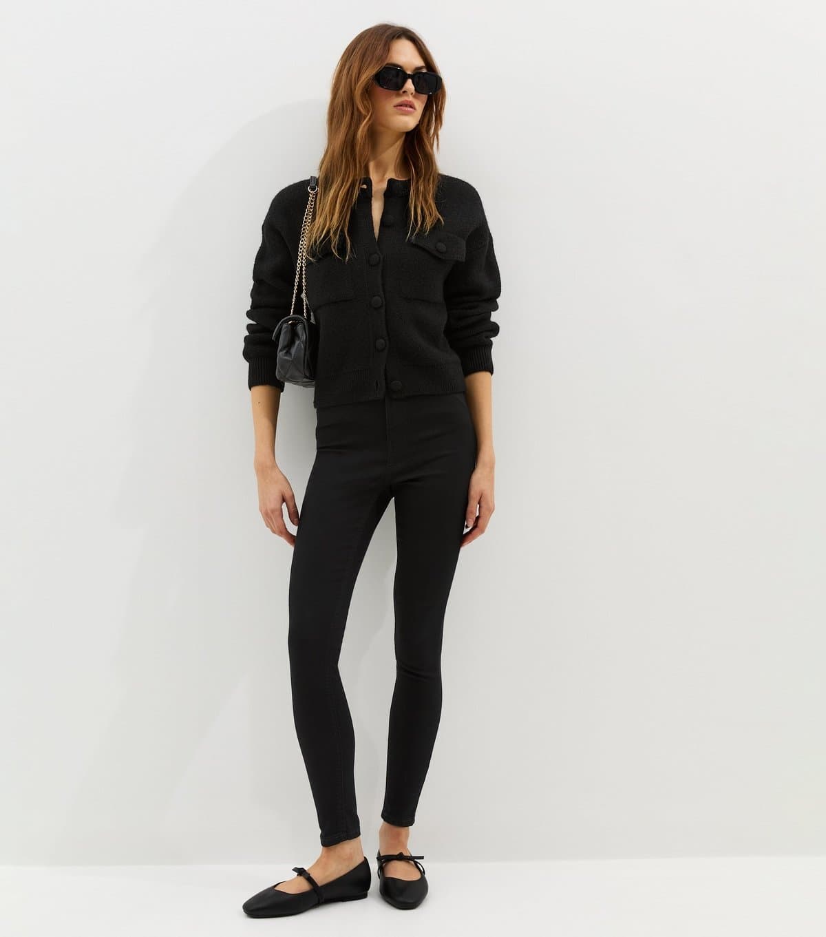 New Look Women's Stay Black Lift & Shape Jenna Skinny Jeans New Look