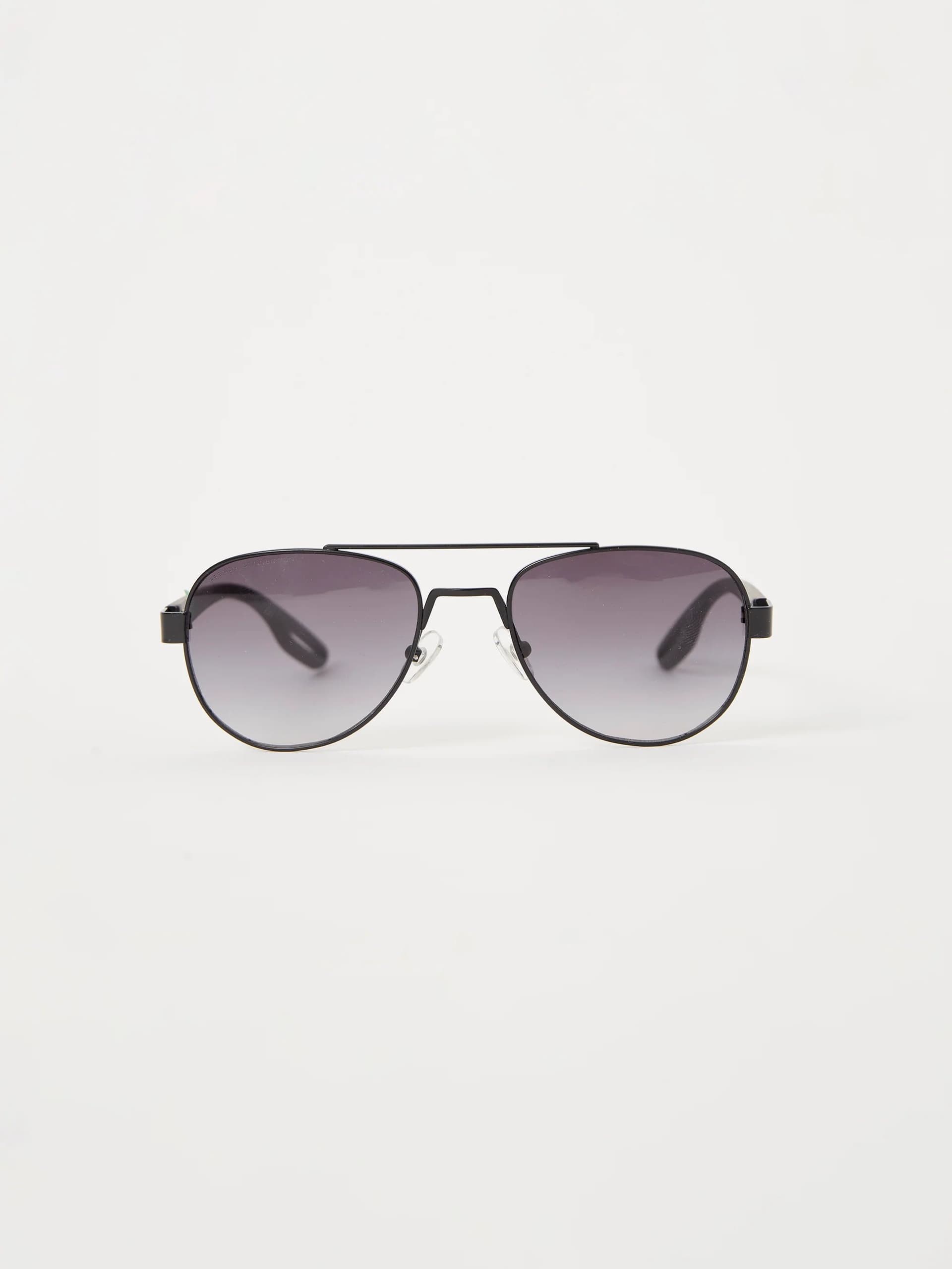 French Connection French Connection Black Metal D-Frame Sunglasses
