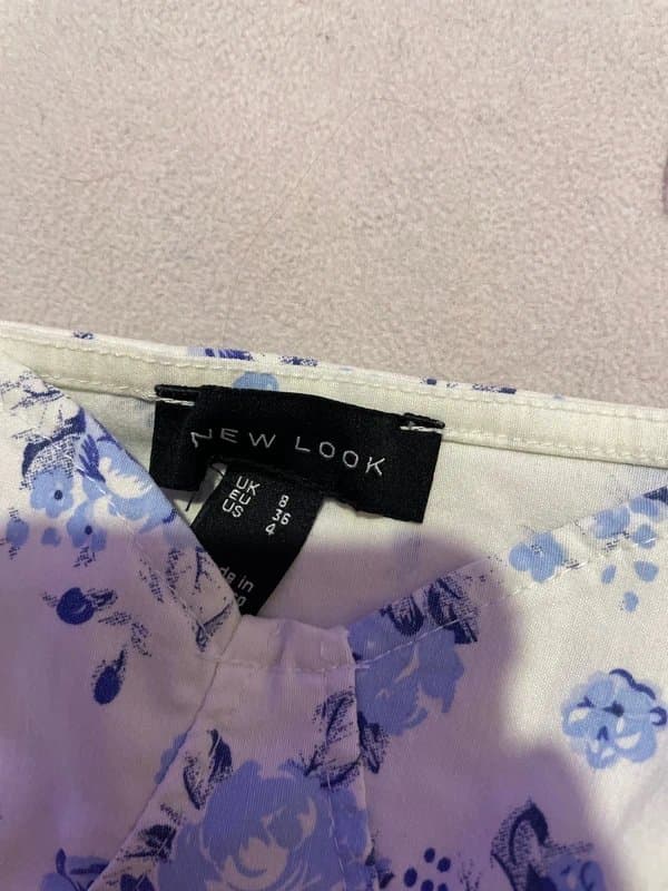 New Look white corset top
