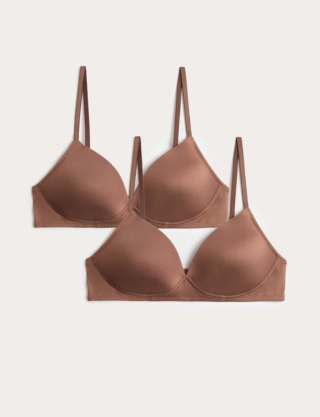 Marks & Spencer M&S 2 Pack Non Wired First Bra Jasper