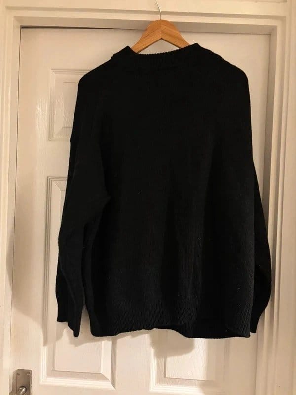 ASOS Design Black Knit Jumper
