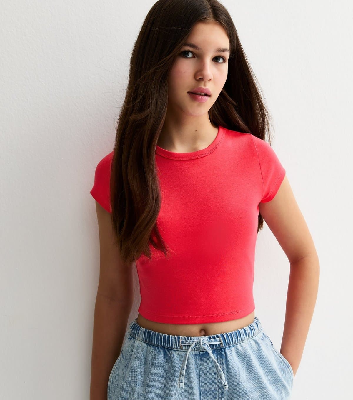 New Look New Look Bright Orange Short Sleeve Top