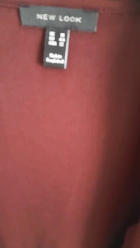 New Look New Look women's blazer size 16.  Maroon