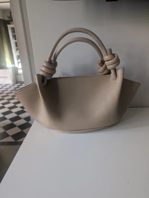 Topshop Topshop Beige Leather Handbag