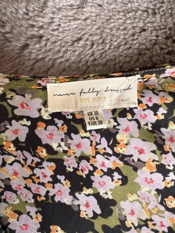 Never Fully Dressed Never Fully Dressed wrap dress size 10 - 1
