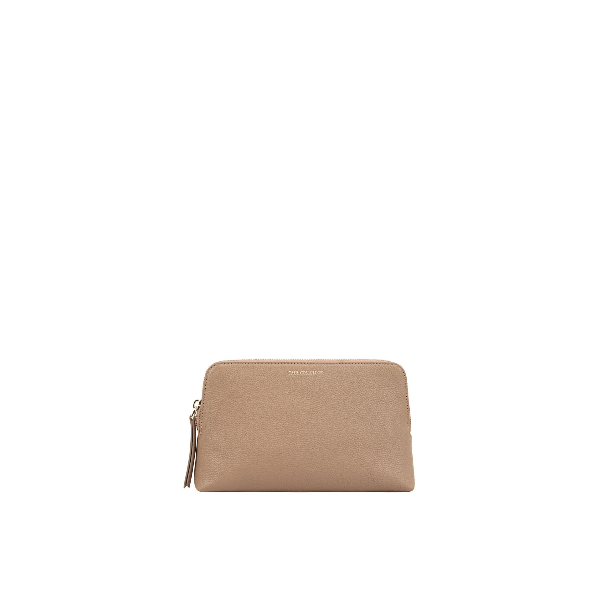 Paul Costelloe Paul Costelloe Women's Meta Leather Pouch in Natural - 4