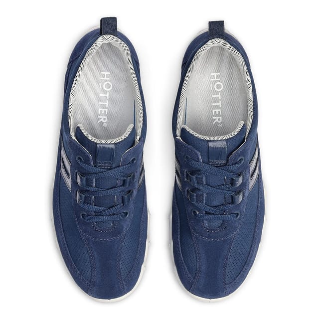 Hotter Hotter Women's Wide Fit 'Leanne II' Active Shoes in Navy - 3