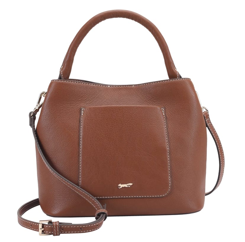 Paul Costelloe Paul Costelloe Women's Rosa Leather Multi Way Bag in Tan - 1