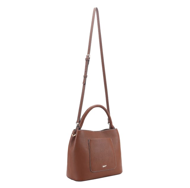 Paul Costelloe Paul Costelloe Women's Rosa Leather Multi Way Bag in Tan - 3
