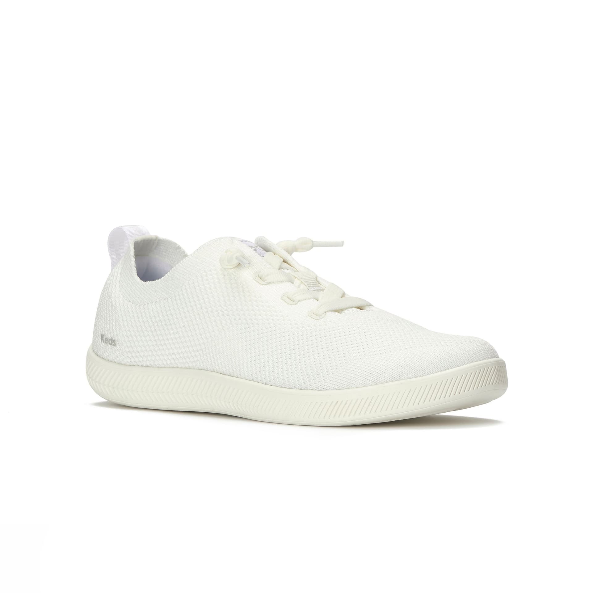 keds Keds Women's Blissmove Champ Eng Knit Sneaker in White