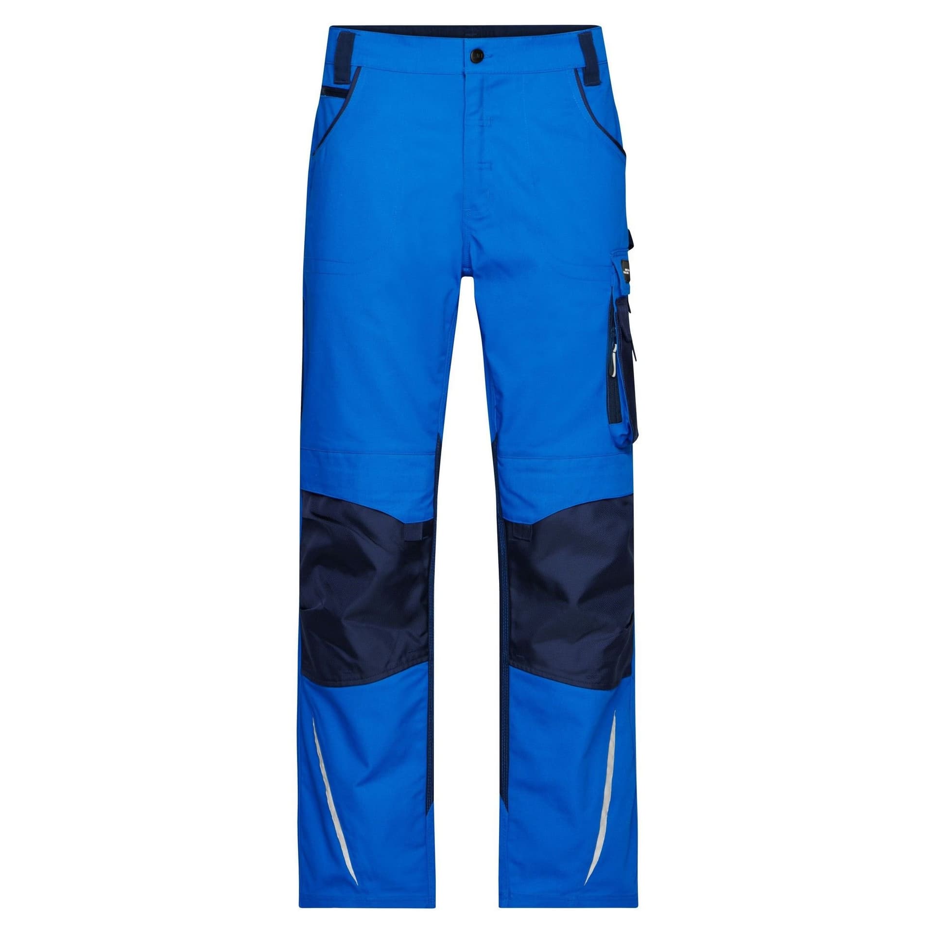 James and Nicholson James and Nicholson Men's Work Trousers in Mid Blue