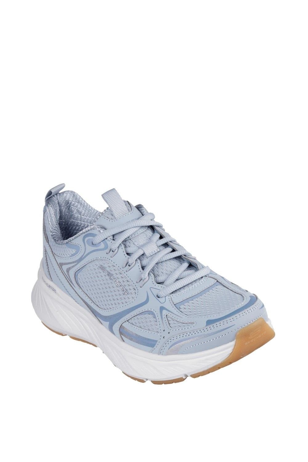 Skechers Skechers Women's Edgeride Silver Eclipse Trainers in Blue