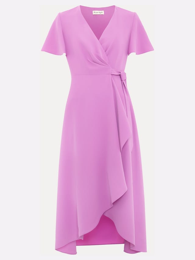Phase Eight Phase Eight Women's Julissa Wrap Midi Dress in Lilac - 2