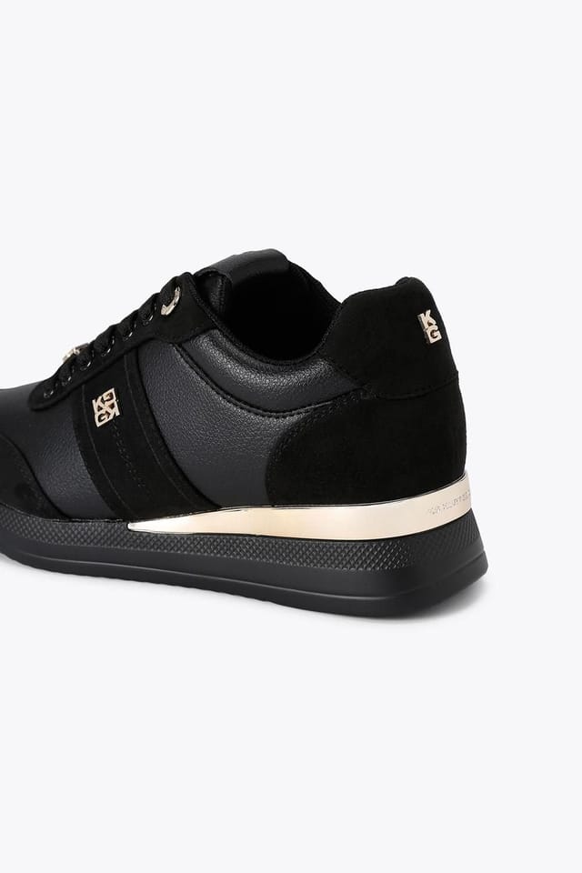 KG Kurt Geiger KG Kurt Geiger Women's 'Lina Laceup' Trainers in Black - 3
