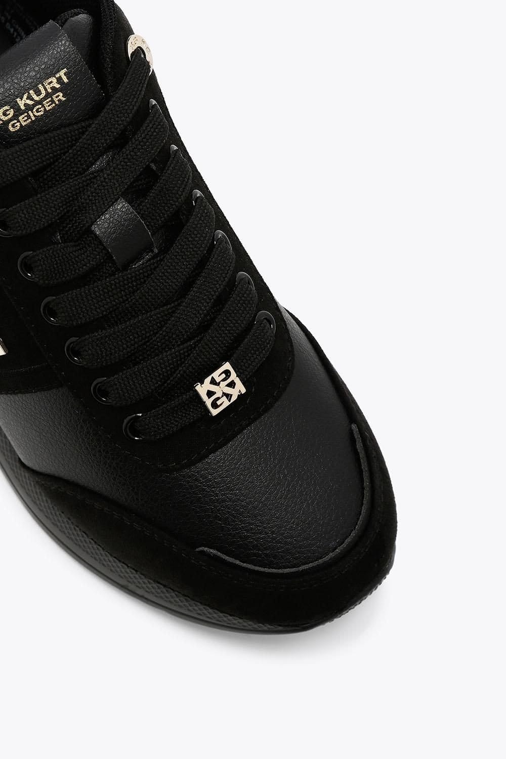 KG Kurt Geiger KG Kurt Geiger Women's 'Lina Laceup' Trainers in Black - 4