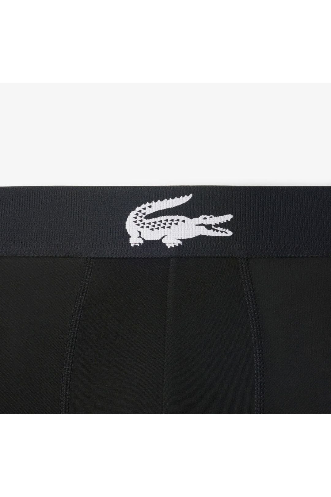 Lacoste Lacoste Men's 3 Pack Trunks Black - 3