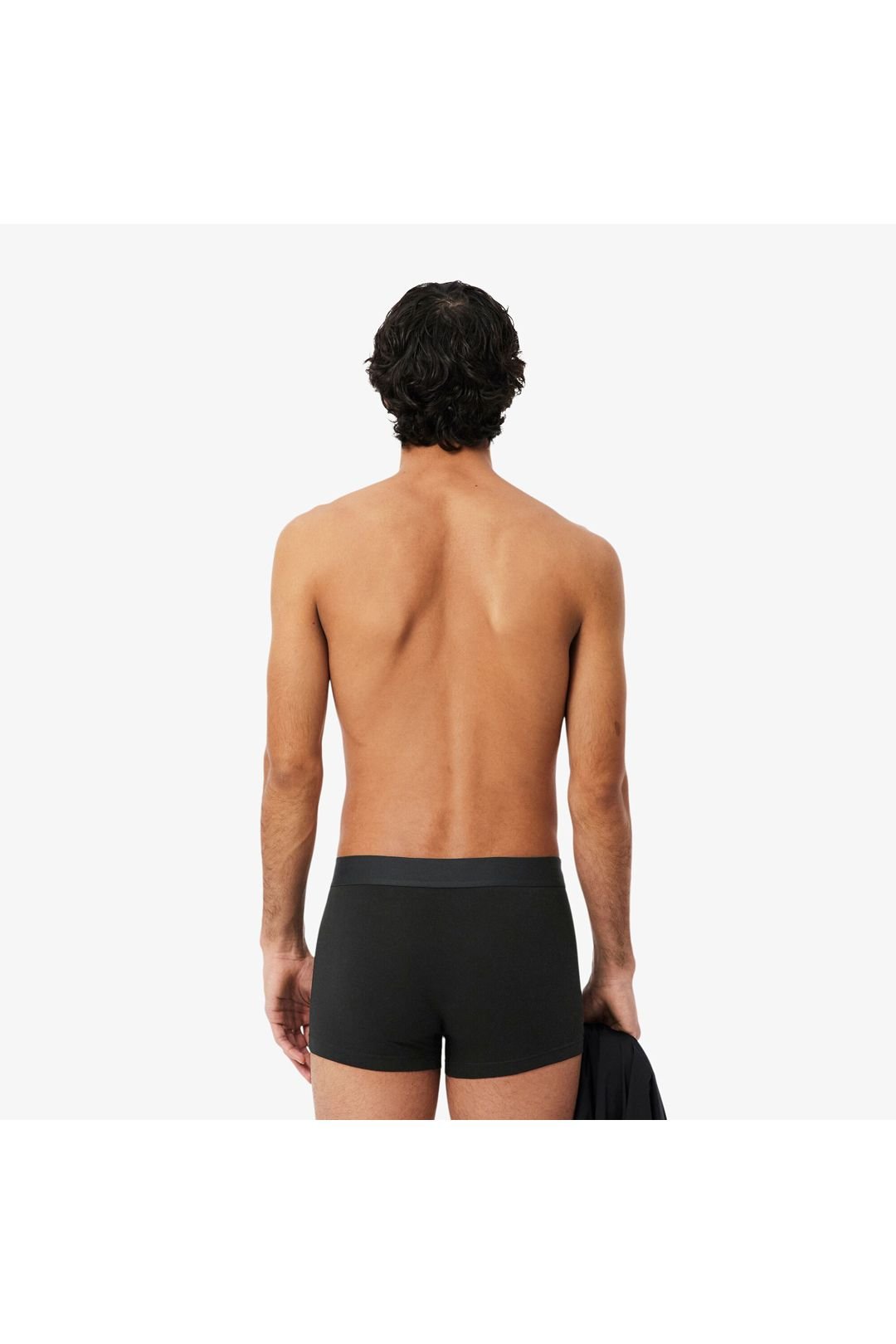 Lacoste Lacoste Men's 3 Pack Trunks Black - 4