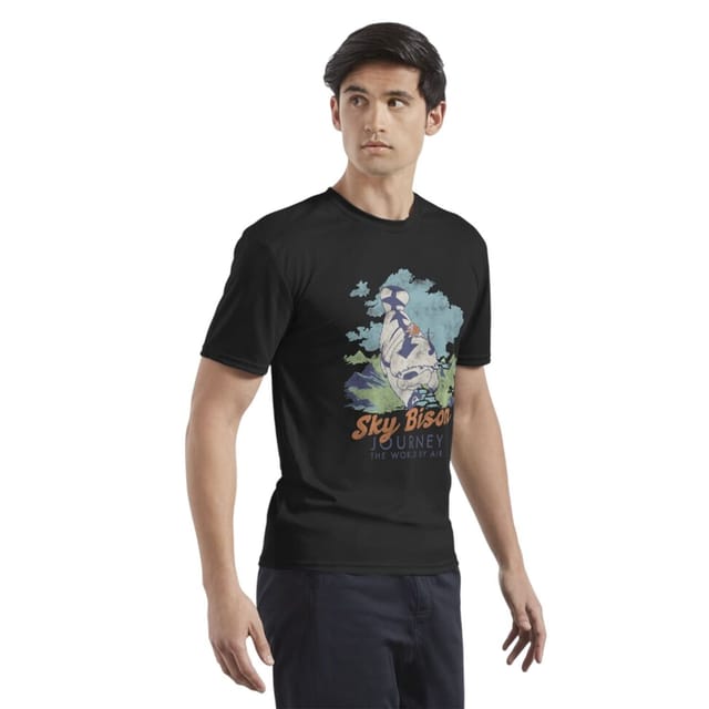 Avatar: The Last Airbender Avatar: The Last Airbender Men's Black T-Shirt - 3