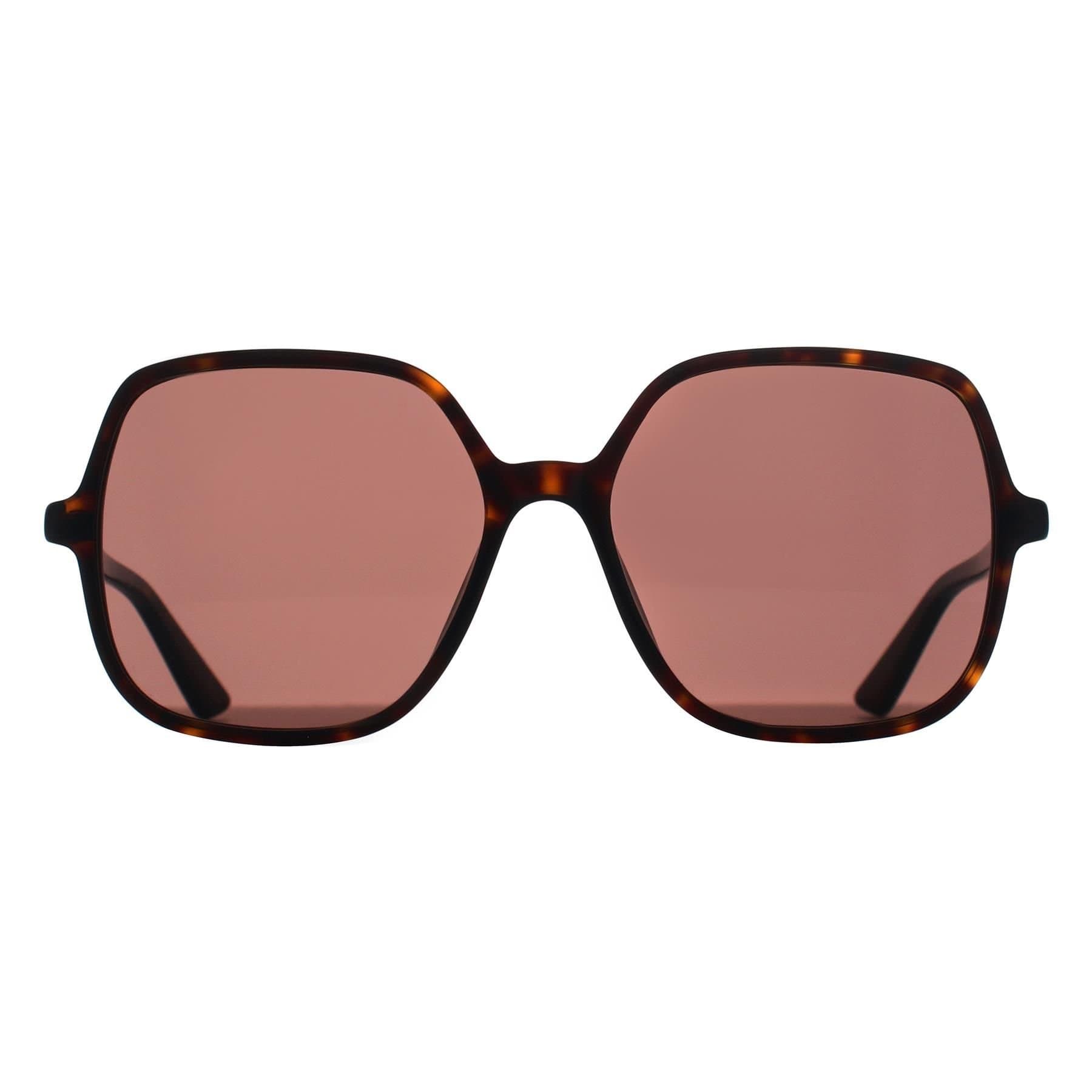Chloé Chloé Women's Square Dark Havana Brown CH0362S