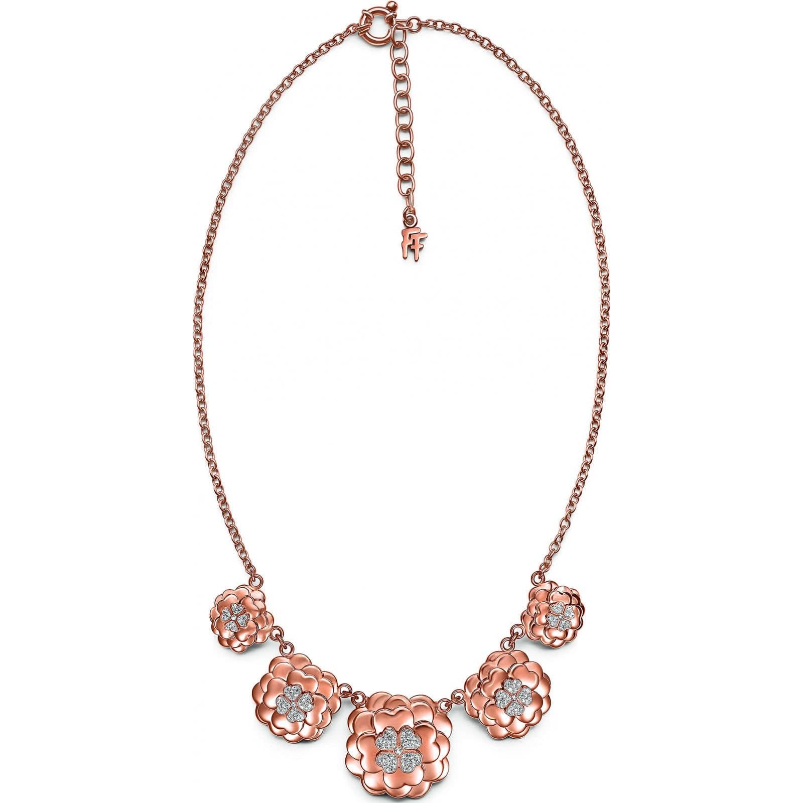 Folli Follie Folli Follie Women's 3N14T028RC Necklace in Rose Gold