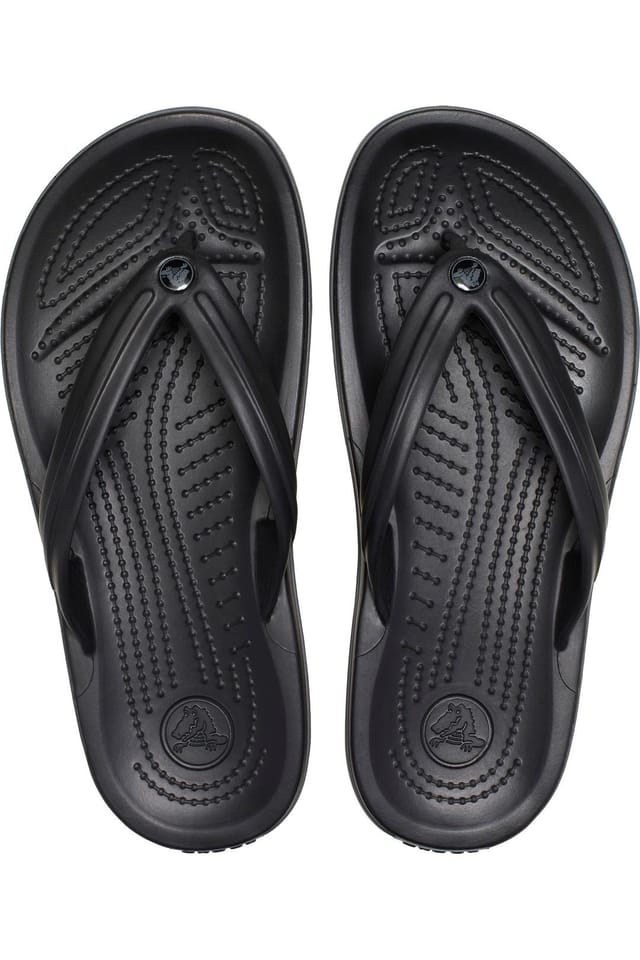 Crocs Crocs Men's Croc Band Flip Black/Slate Grey in Black - 3