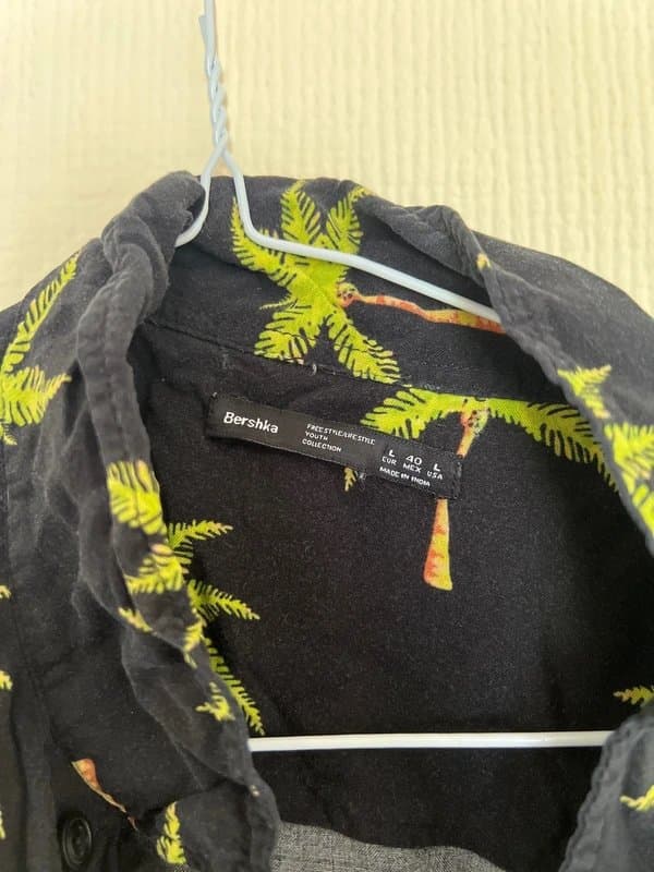 Bershka Palm tree men’s Shirt