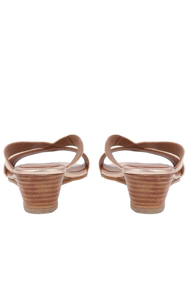 Jones Bootmaker Jones Bootmaker Women's Klevina2 Mules in Gold - 3