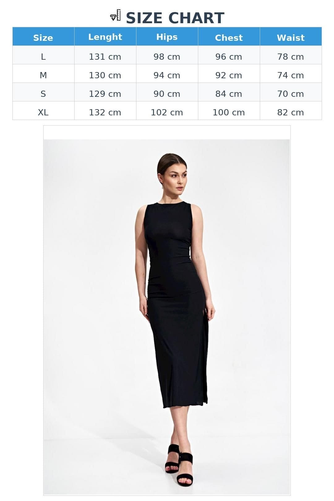 Love Lace Love Lace Women's Fitted Stretch Midi Dress Deep Tie Back in Black - 4