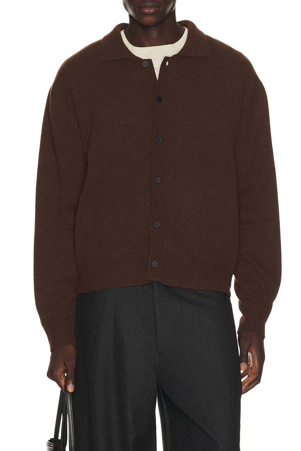 revolve Alpaca Blend Shirt Cardigan