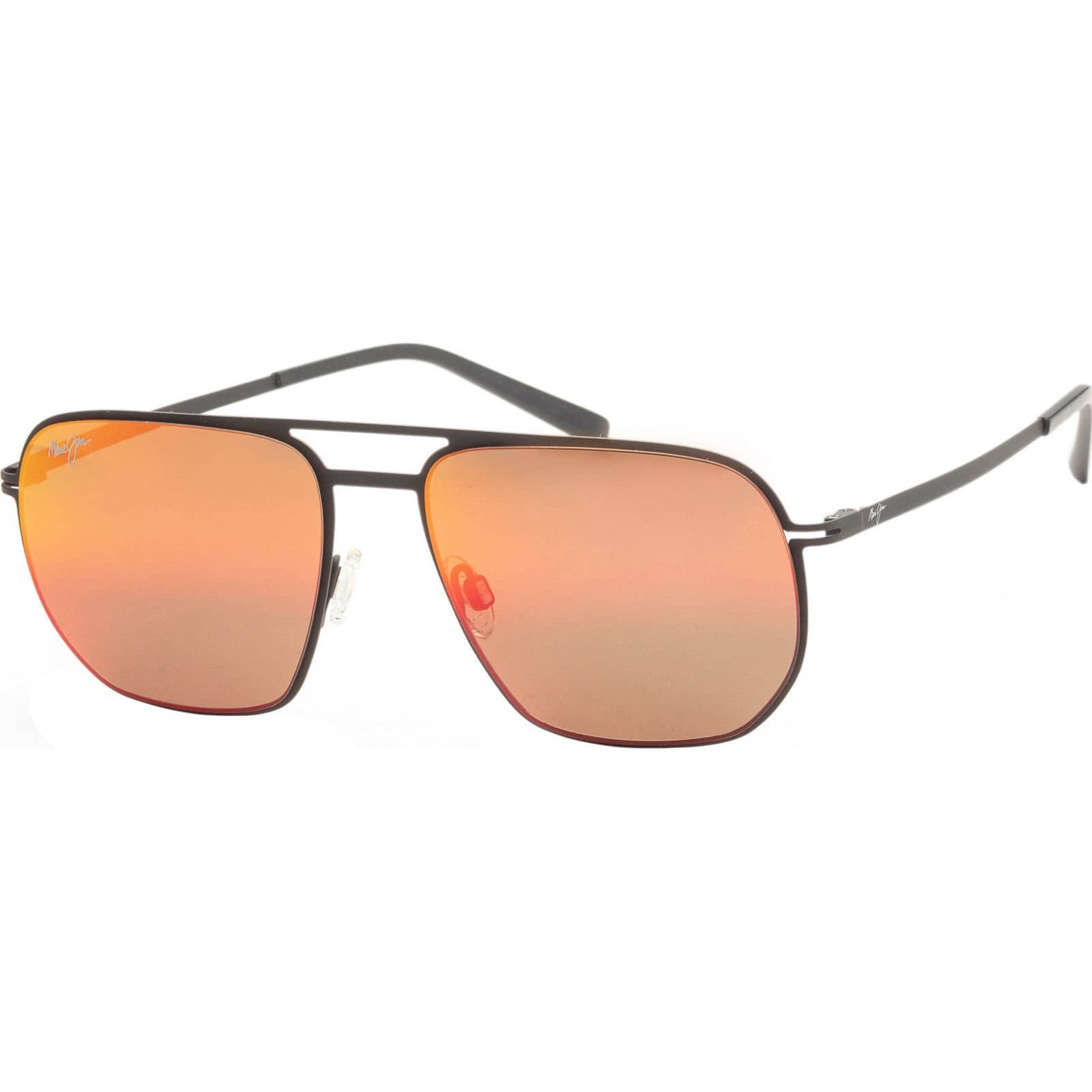 Maui Jim Maui Jim Men's MJ0605S-004 Sharks Cove Aviator/Navigator Sunglasses in Black