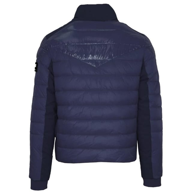 Plein Sport Plein Sport Men's Plain Quilted Navy Blue Jacket - 2