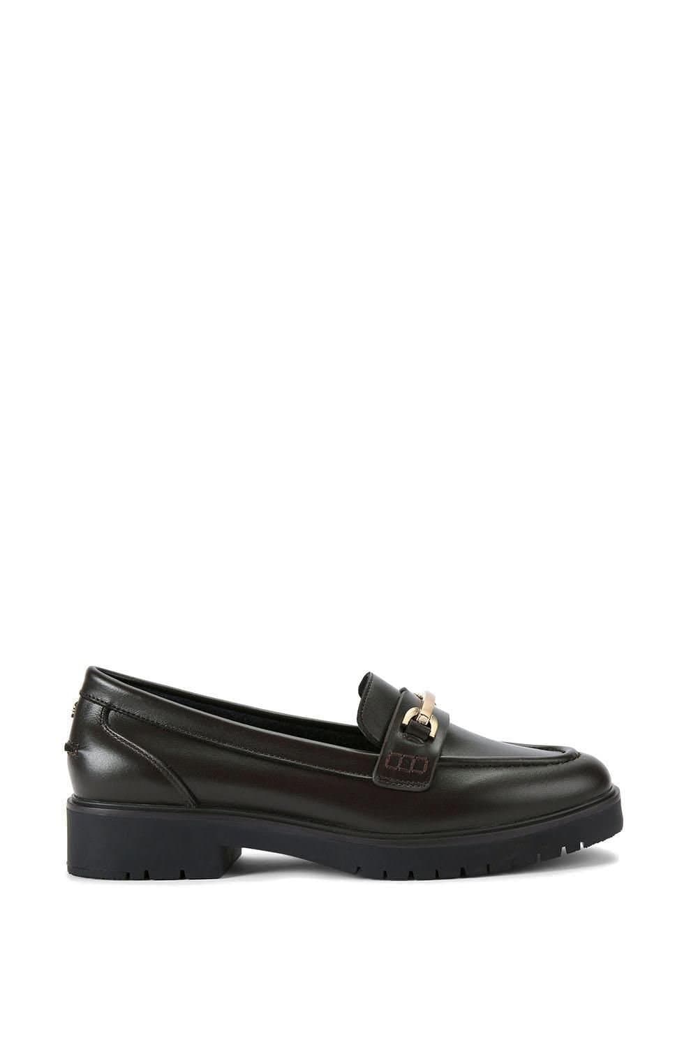 KG Kurt Geiger KG Kurt Geiger Women's 'Molly' Leather Flats in Brown