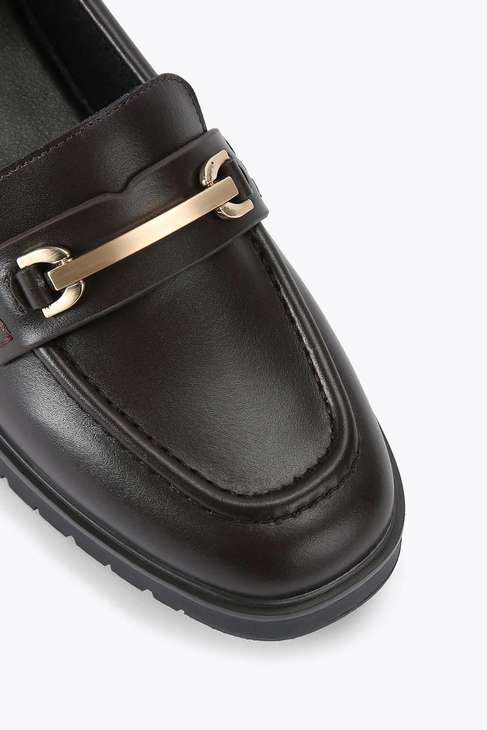 KG Kurt Geiger KG Kurt Geiger Women's 'Molly' Leather Flats in Brown - 4