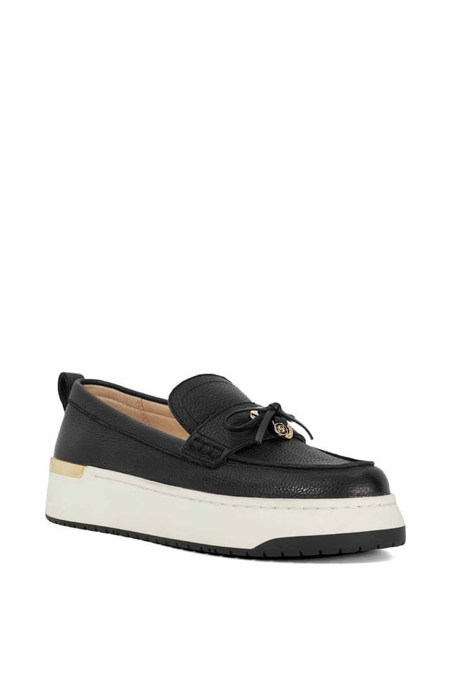 Dune London Dune London Women's 'Glide' Leather Loafers in Black - 2