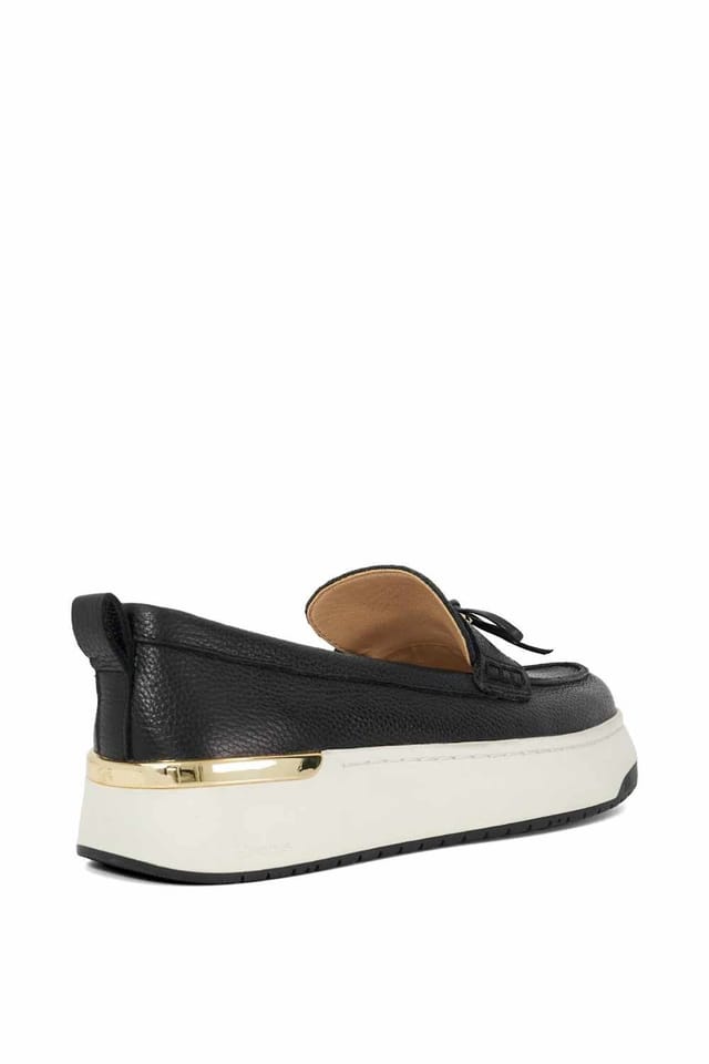 Dune London Dune London Women's 'Glide' Leather Loafers in Black - 3