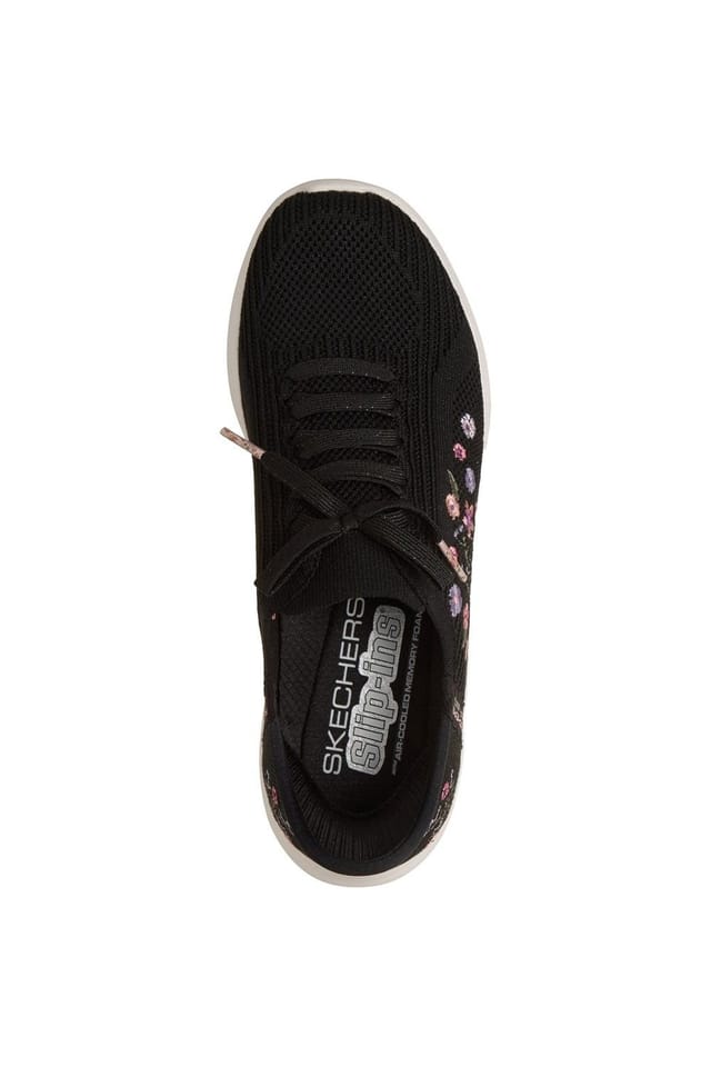 Skechers Skechers Women's Ultra Flex 4.0 Sweet Petals Trainer in Black - 3